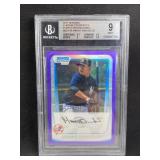 2011 Manny Banuelos Purple Refractor /700 BGS
