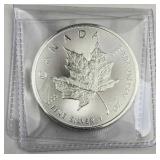 2022 Canada Silver Maple Leaf 1oz .9999