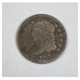1835 Bust Half Dime, Early U.S. 5c Coin