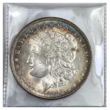 1888 Morgan Silver Dollar, BU, Nice Tone/Color