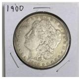 1900 Morgan Silver Dollar, U.S. $1 Coin