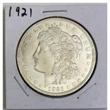 1921 Morgan Silver Dollar, U.S. $1 Coin