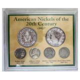 American Nickels of the 20th Century Set, Tone