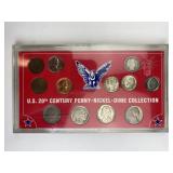 US 20th Century Penny, Nickel, Dime Collection