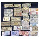 Collection of Assorted World Currency Notes