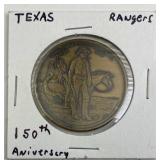 Texas Ranger Coin, 150th Anniversary
