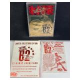 1998 Mark McGwire 23 Karat Gold Card