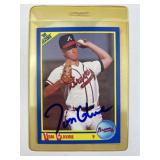 1990 Score Tom Glavine w/ On-Card Autograph