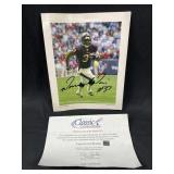 Dominick Davis Texans Autographed 8x10 w/ COA