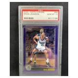 2000 Topps Chrome Ervin Johnson PSA GEM 10