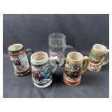 Budweiser Beer Steins Collection