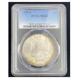 1879-S Morgan Dollar High Grade MS65 w/ Tone