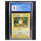 Pokemon Raichu CGC Mint 9 Graded