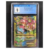 Pokemon M Venusaur EX CGC Mint 9 Graded