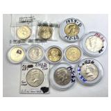 Dollars & Half Dollars Collection, Includes BUs