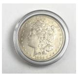 1880-O Morgan Silver Dollar in Capsule