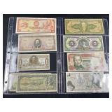 (2) Pages Nice Mexico/South America Notes