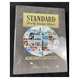 Standard World Stamps Album, Some Stamps Incl.