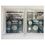 1945-P,D WWII Coin Series Sets w/ Lots of Silver