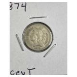 1874 U.S. 3 Cent Nickel