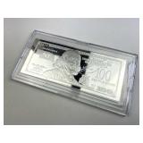 1oz Silver $100 Bill Style Bar, Nebraska NE