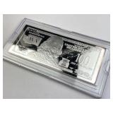 1oz Silver $100 Bill Style Bar, Washington WA