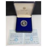 Yugoslavia 925 Silver Balernia Coin 84