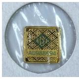 1g Fine Gold Geiger Bar .9999