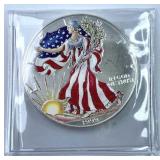 1999 American Silver Eagle 1oz, Colorized