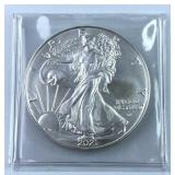 2021-W Type II American Silver Eagle 1oz .999