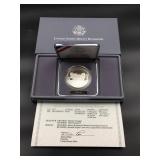 1991 Proof Silver Dollar, Mount Rushmore