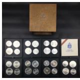 1976 Olympics Canada Silver Complete Set in Box