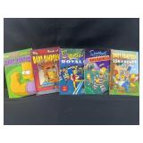 Five SimpsonsTrade Paper Back Books
