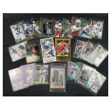 Stack of Retro Sports Cards w/ Inserts & Stars