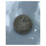 1884 U.S. Seated Liberty Silver Dime
