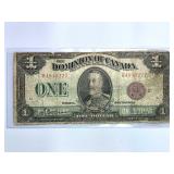 1923 Dominion of Canada $1 Large Note