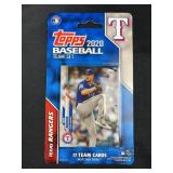 2020 Topps Texas Rangers Team Set, Sealed