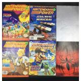 Six Nintendo Power Magazines