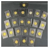 (22) Mint Collection NFL Tokens, Many QBs