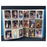 Basketball, Hockey, Soccer Retro Cards in Folder