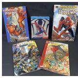 Spider-Man Bluray Set & Trade Paper Backs
