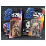 1996 Star Wars Leia & Han Solo in Package