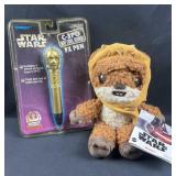 1997 C-3PO FX Pen w/ Wicket Plushie