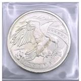 1oz .999 Silver Freedom Round