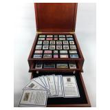 U.S. Civil War Stamps Boxed Set w/ Cards NEW