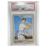 Kyle Tucker Astros Autograph Rookie Card, Heritage