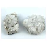 (2) Zeolite Apophyllite Crystal, Jalgaon India