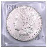 1898 Morgan Silver Dollar, Hi-Grade AU+