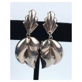 925 Silver Beautiful Leaf Earrings