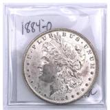 1884-O Morgan Silver Dollar, Hi-Grade Uncirculated